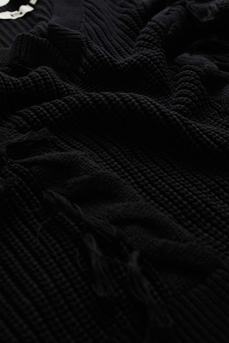 KNITTED PULLOVER BLACK 6