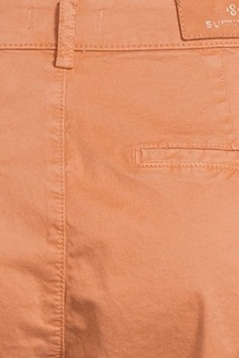 CHINO PANTS PEACHY FINE TWILL RED 5