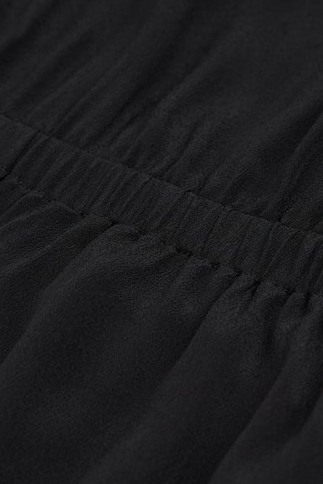 SHORT DRESS SHORT SLEEVES ELASTIC SIZE BLACK 7