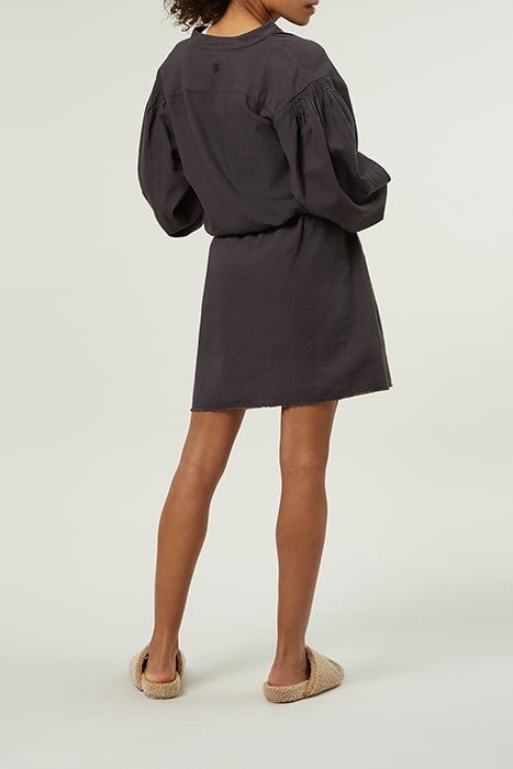 TUNIC DRESS WAFFLE GREY RAVEN 2