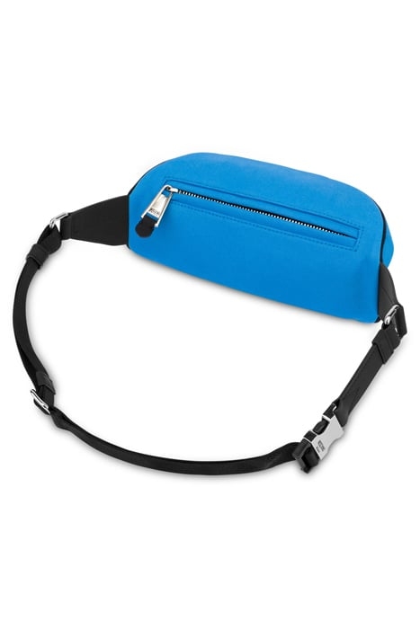 MOSCHINO COMICS CANVAS BUM BAG BLUE 2