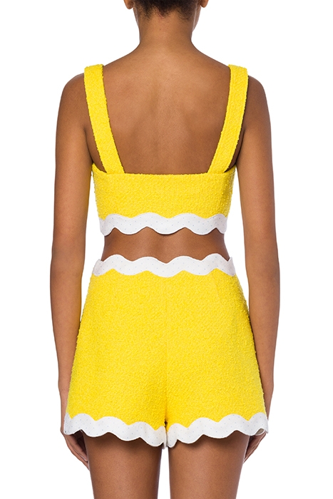 TWEED BRALETTE YELLOW 2