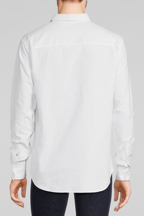 LONG SLEEVED SHIRT WITH CLASSIC COLLAR WHITE 2