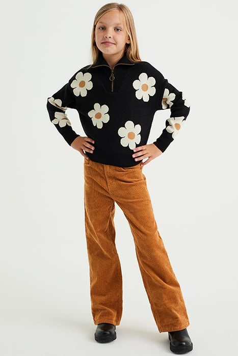 5POCKET HIGH RISE CARAMEL 2