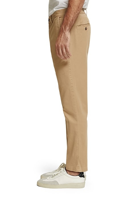 DRIFT- GARMENT-DYED STRETCH COTTON TWILL CHINO SEASTONE 5