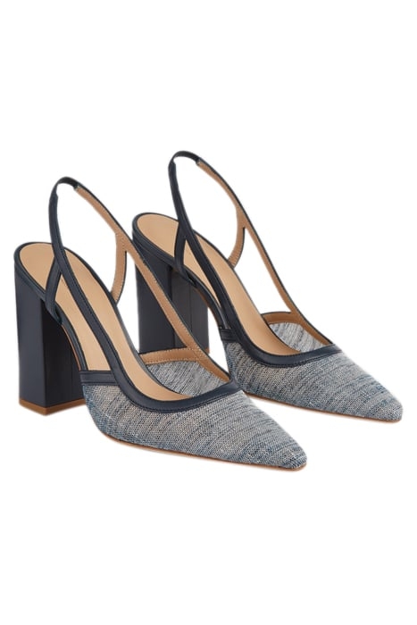 OC ETTA SLINGBACK BLOCK NAVY 2