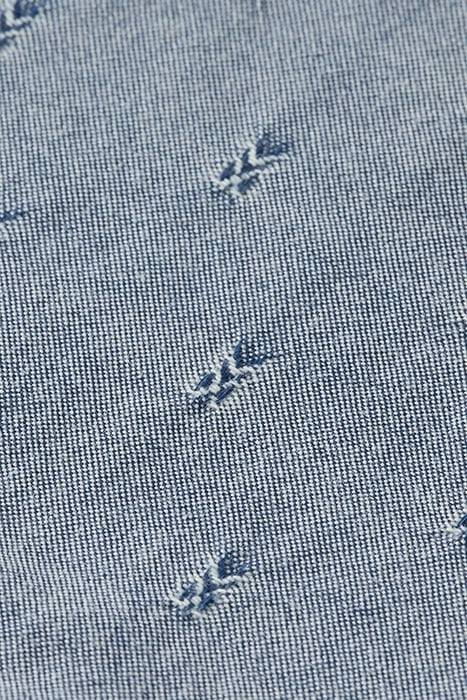 SMART INDIGO SHIRT WITH SLEEVE ADJUSTER INDIGO 4