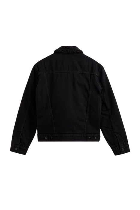 EX DENIM JACKET BLACK 5