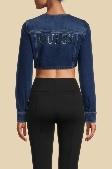 GUESS ECO LYSSA CROP JACKET ALDER 2