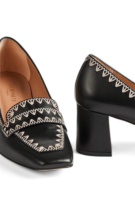 HOLDEN WHIPSTITCH PUMP BLACK 4