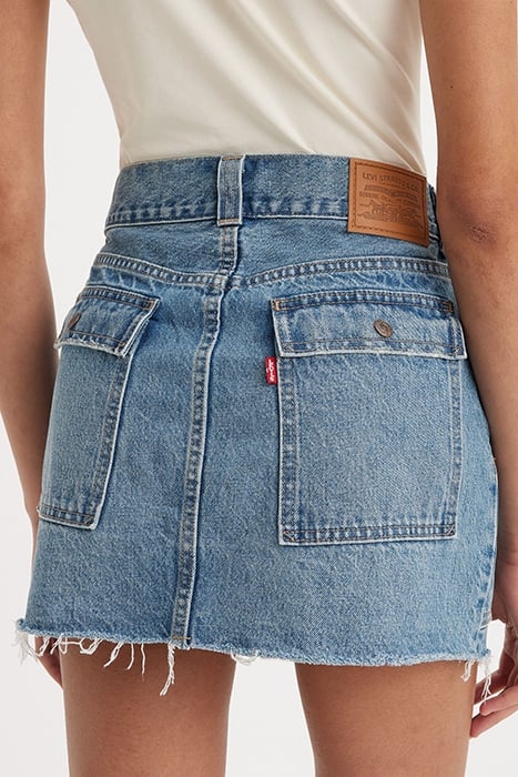 ICON DENIM SKIRT BLUE 8