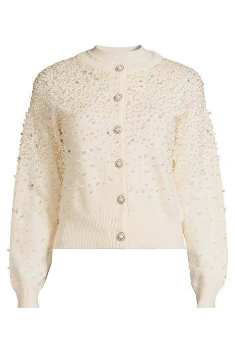 KIM PEARTWIN SET PALE CARDIGAN PEARL 3