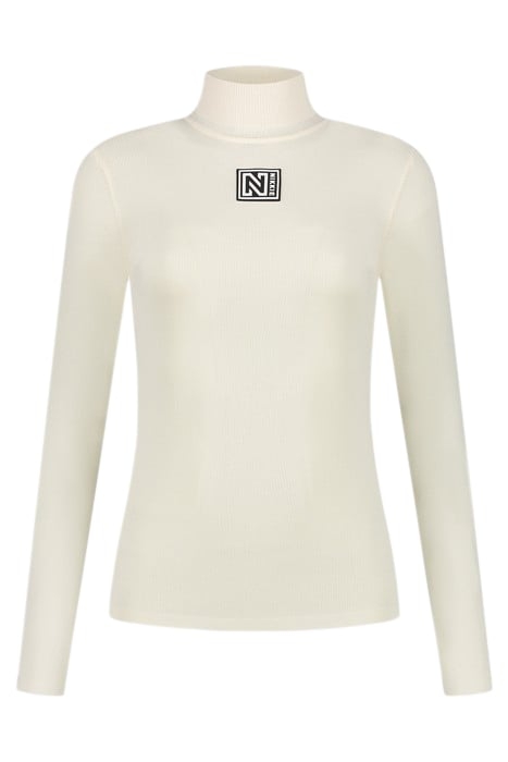 JOLIE SKI TURTLE NECK CREAM 2