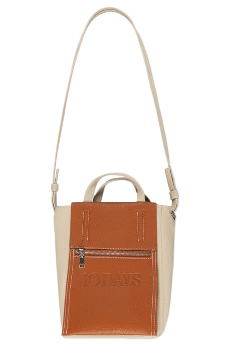 MINI BOX BAG SADDLE BROWN 1