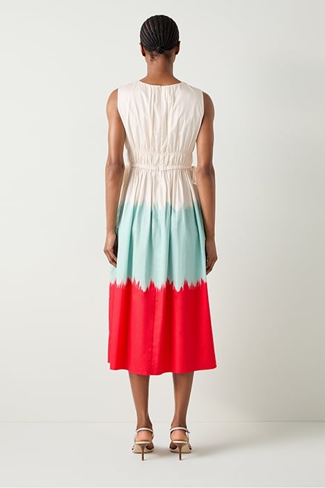 VIOLA DIP MIDI DRESS NEUTRAL 2