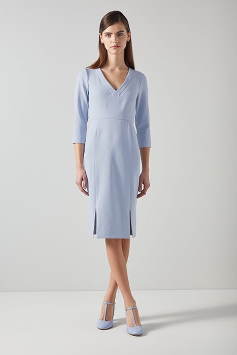 SKY - MIDI DRESS LIGHT BLUE 1