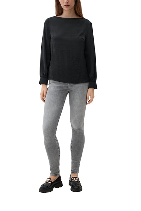 S.OLIVER BLOUSES BLACK 3