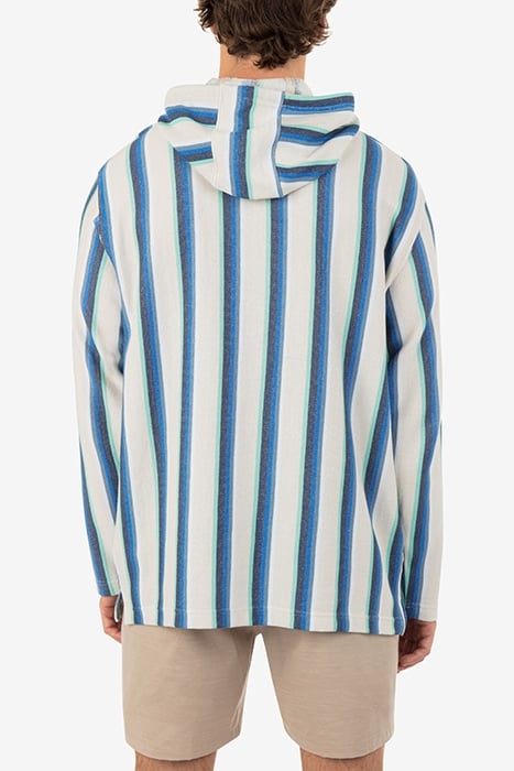 OG HOODED PONCHO BONE 2