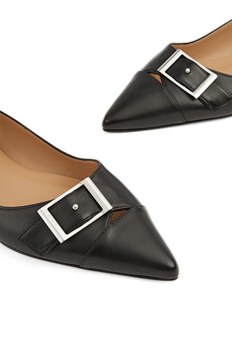 BRYNN CURVED BALLERINA SHOES BLACK 5