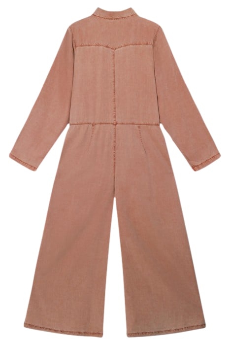 WORKER JUMPSUIT SADDLE BROWN 4