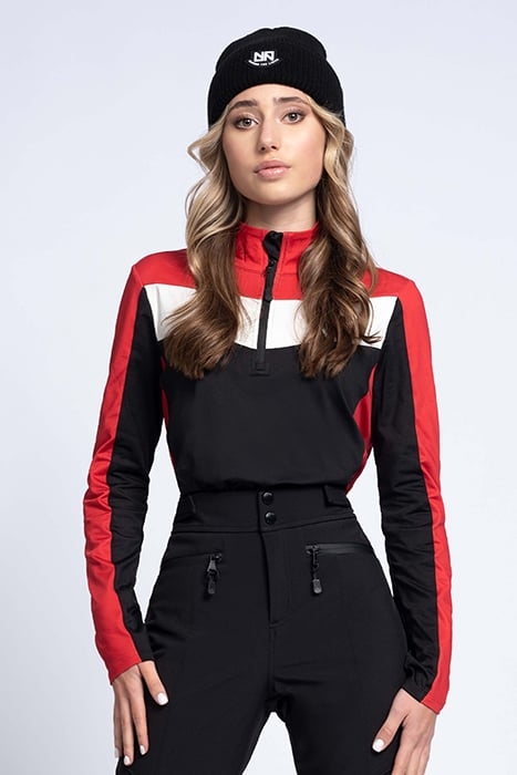 ODETTE SKI PULLY KISSING RED 1