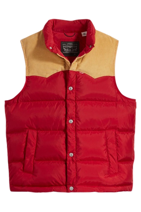 WESTERN BODYWARMER RED 3
