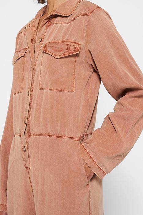 WORKER JUMPSUIT SADDLE BROWN 6