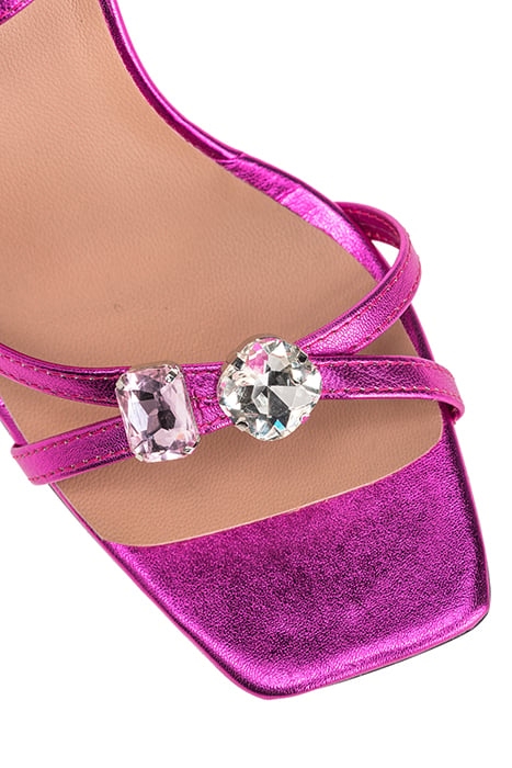 TRICHOPILIA SANDALO NAPPA LAMINATA LIGHT BEETROOT 4