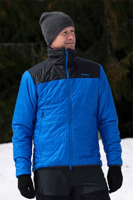 RØROS LIGHT INS JKT STRONG BLUE / SOLID CHARCOAL 1