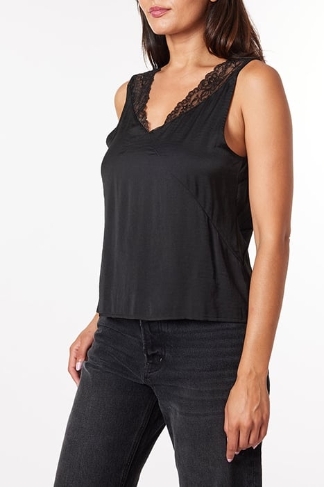 LACE TRIM TANK BLACK NIGHT 4