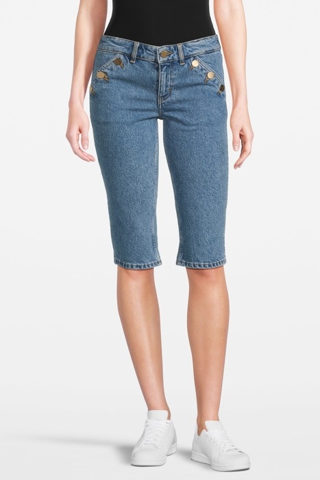 DENIM CAPRI PANTS ALLOVER ST 1