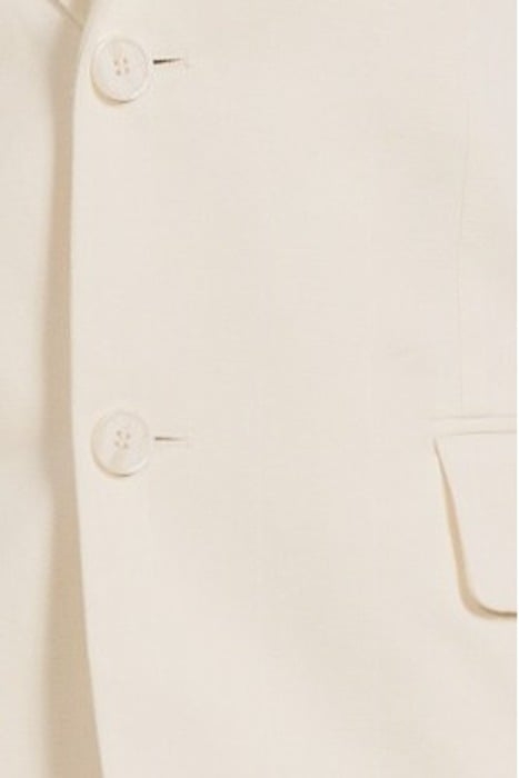 TAILORED PINSTRIPE BLAZER BONE WHITE 5