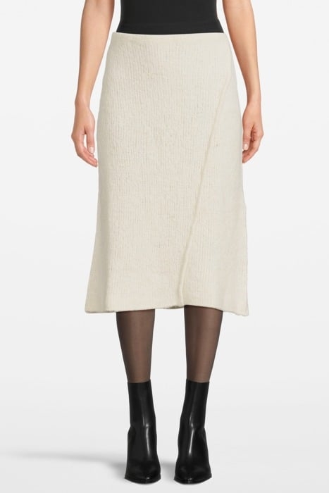 ABRIL SKIRT WHITE CHAL 1