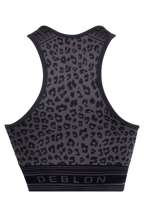JOY SEAMLESS TOP BLACK/GREY 2