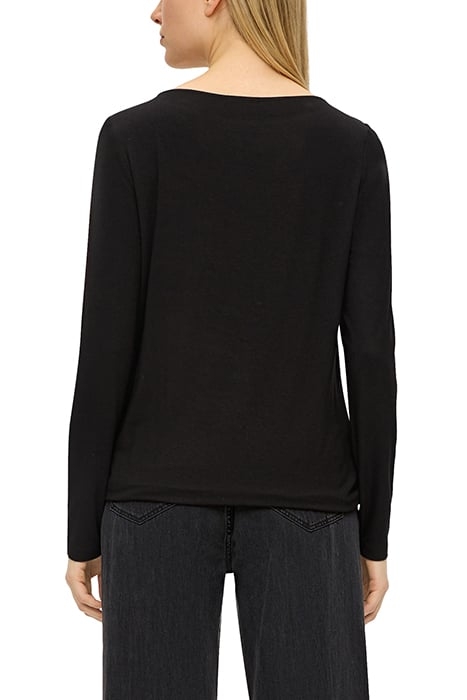 S.OLIVER T-SHIRTS GREY/BLACK 2