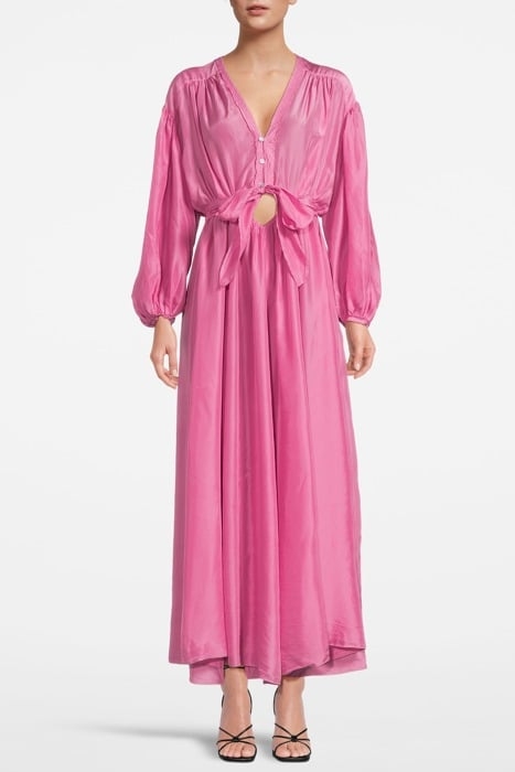 SILK HABOTAY LONG SLEEVES DRESS BUBBLE 1