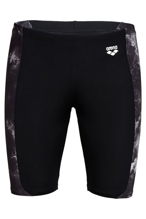 MEN'S SWIM JAMMER ALLOVER BLACK-BLACK MULTI 4
