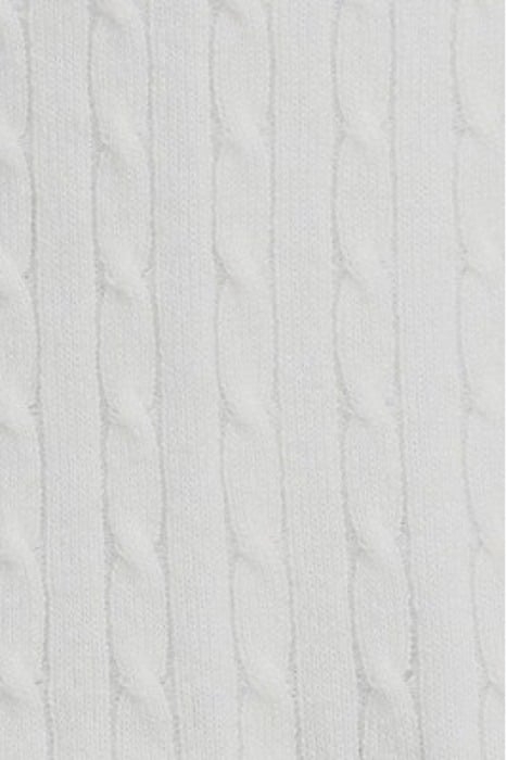 BRAIDED MOHAIR KNIT MIDI SKIRT WHITE 5