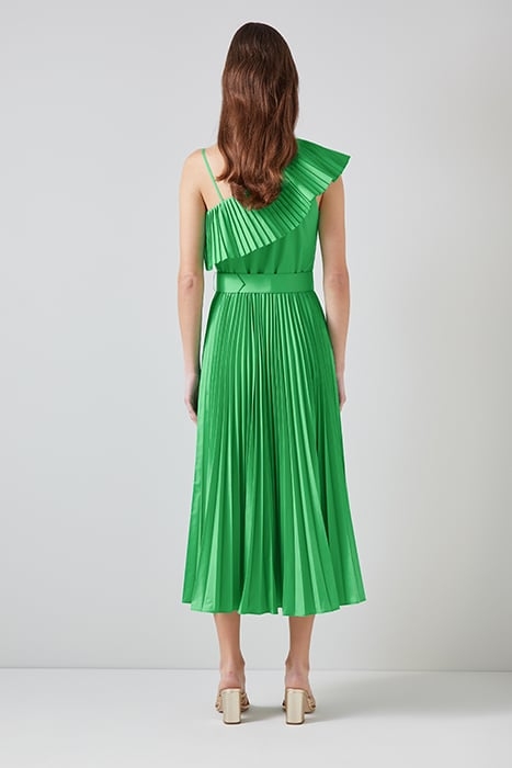 JOSEPHINE COTTON MIDI DRESS GREEN 2