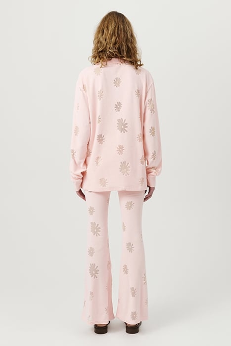 ROBERT LONG-SLEEVED POLO SHIRT PINK MULTI 4