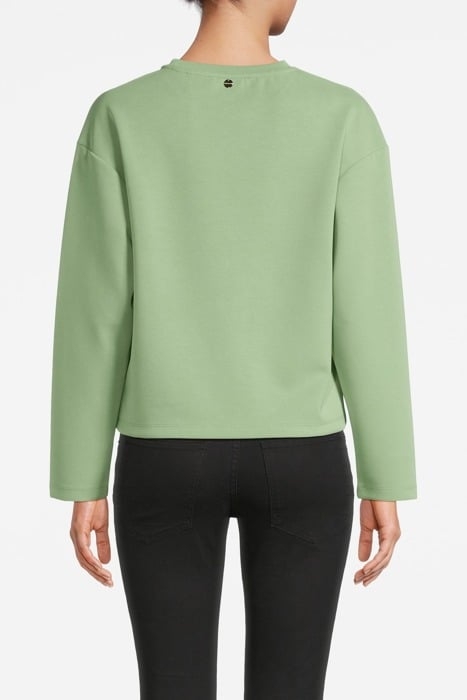 T PEACHED CREW MATCHA 2