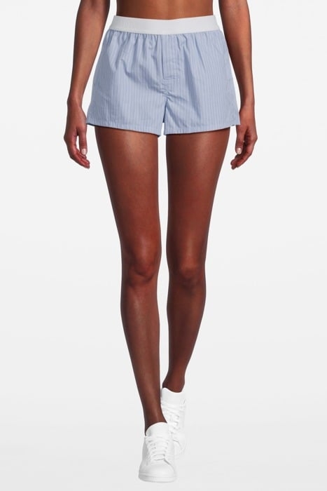 STRIPED BOXER SHORTS CORAL BLUE 1