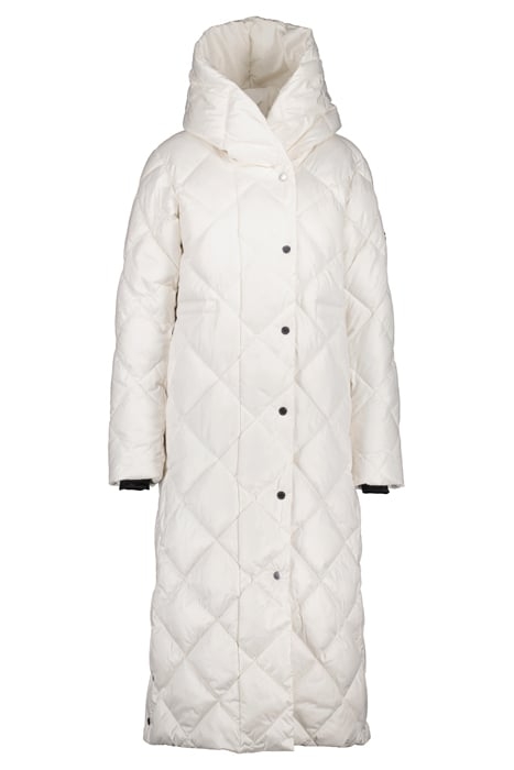 SAGA WNS COAT L WHITE FOAM 4