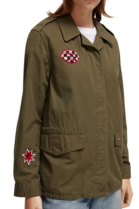 EMBROIDERED FESTIVAL JACKET MILITARY 7