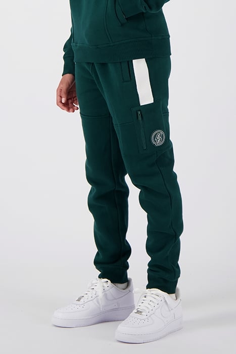 STRIPE SWEATPANTS PINE GREEN 1