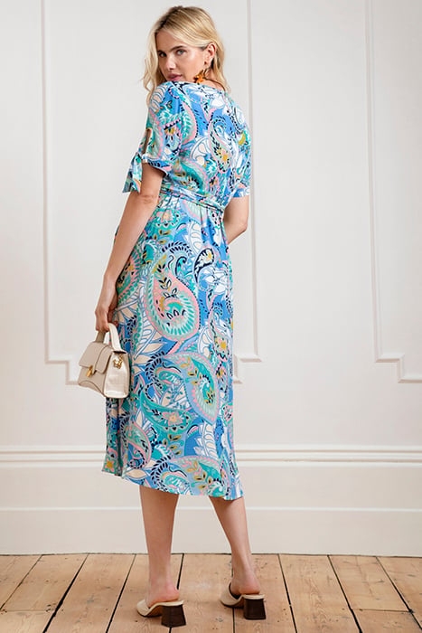 MATERNITY WRAP DRESS MULTI 2