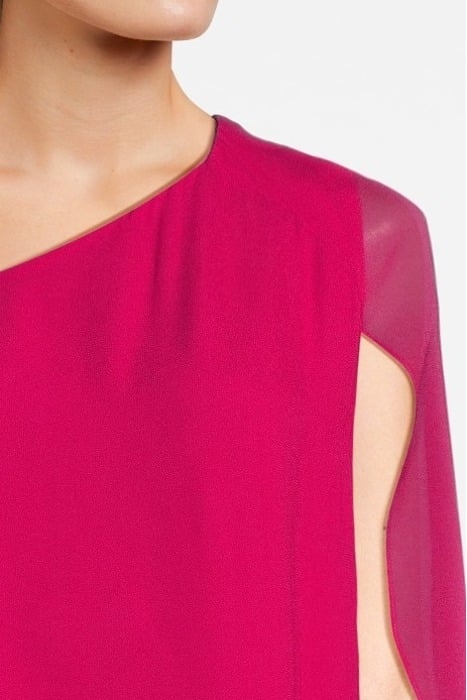 FLEUR-SHEER DRESS PINK 4