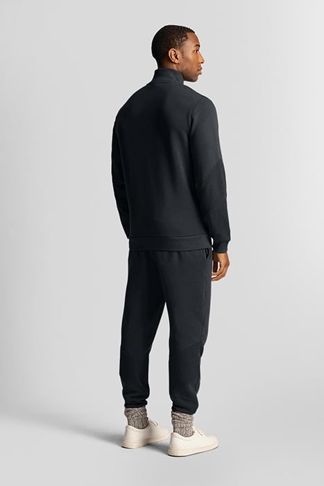 CHEVRON ZIP THROUGH TRACK JACKET BLACK ICE 3