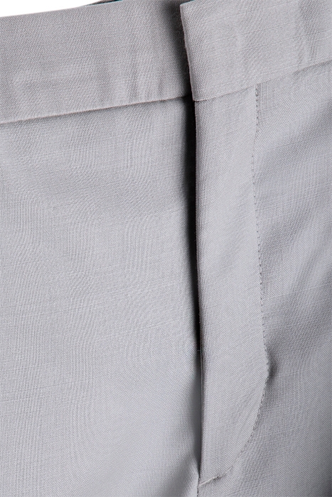 EMMA CROPPED COOL WOOL TROUSER OYSTER GRE 3