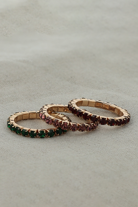 ALICE RING EMERALD M/L GOLD, GREEN 3